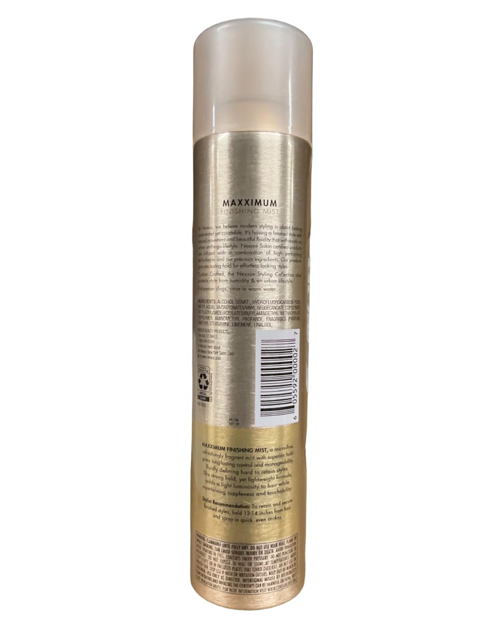 Nexxus Finishing Mist Hairspray, Maxximum Hold 10 oz by Nexxus