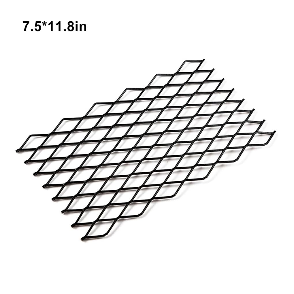 Robuster Kaminrost aus Stahl für Holzöfen, Kaminrost aus Metall, Glutrost für Feuerstelle, Rost aus Gitterrost, 7.5 * 11.8 Zoll