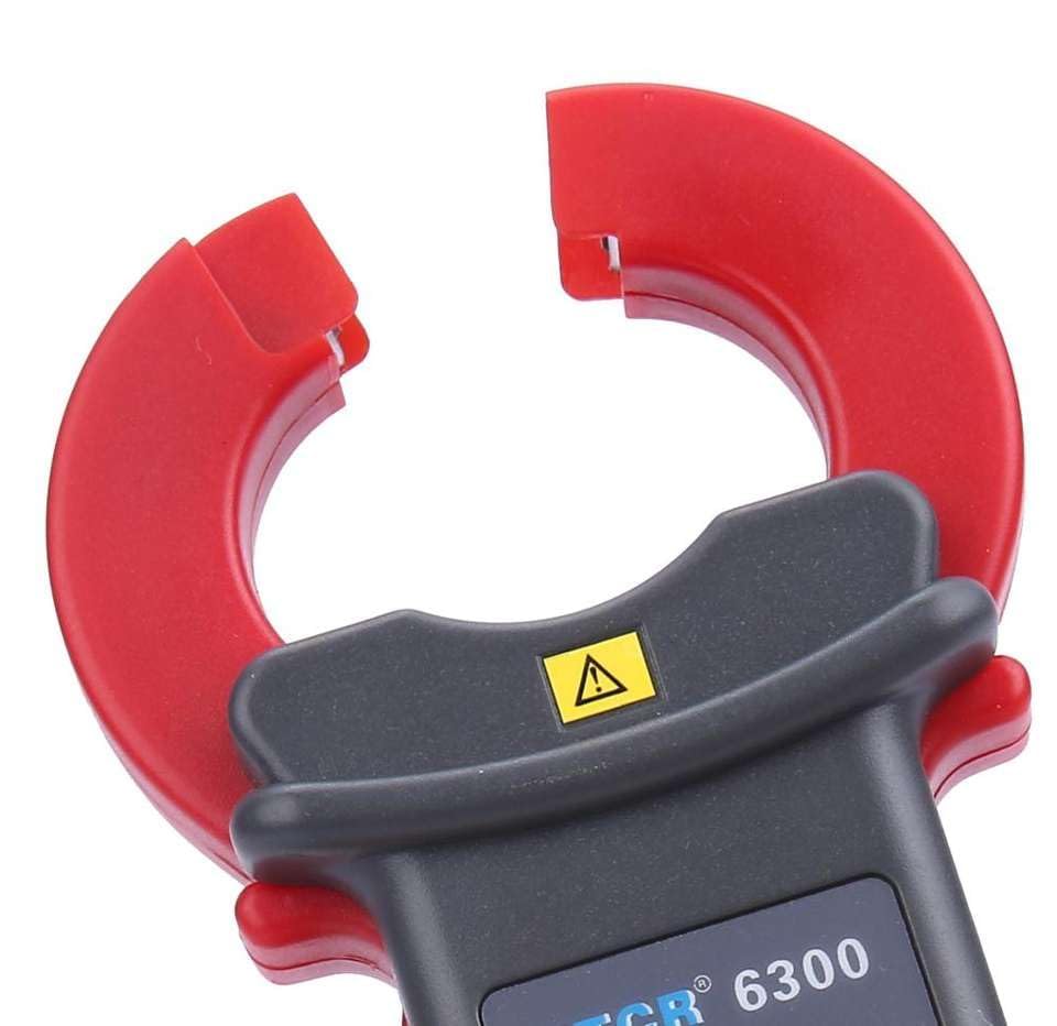 Medidor de corriente de fuga con pinza QIUSUO con rango 0.001mA~60A y resolución 1μA, tamaño de mandíbula 25×30 mm miniatura 4