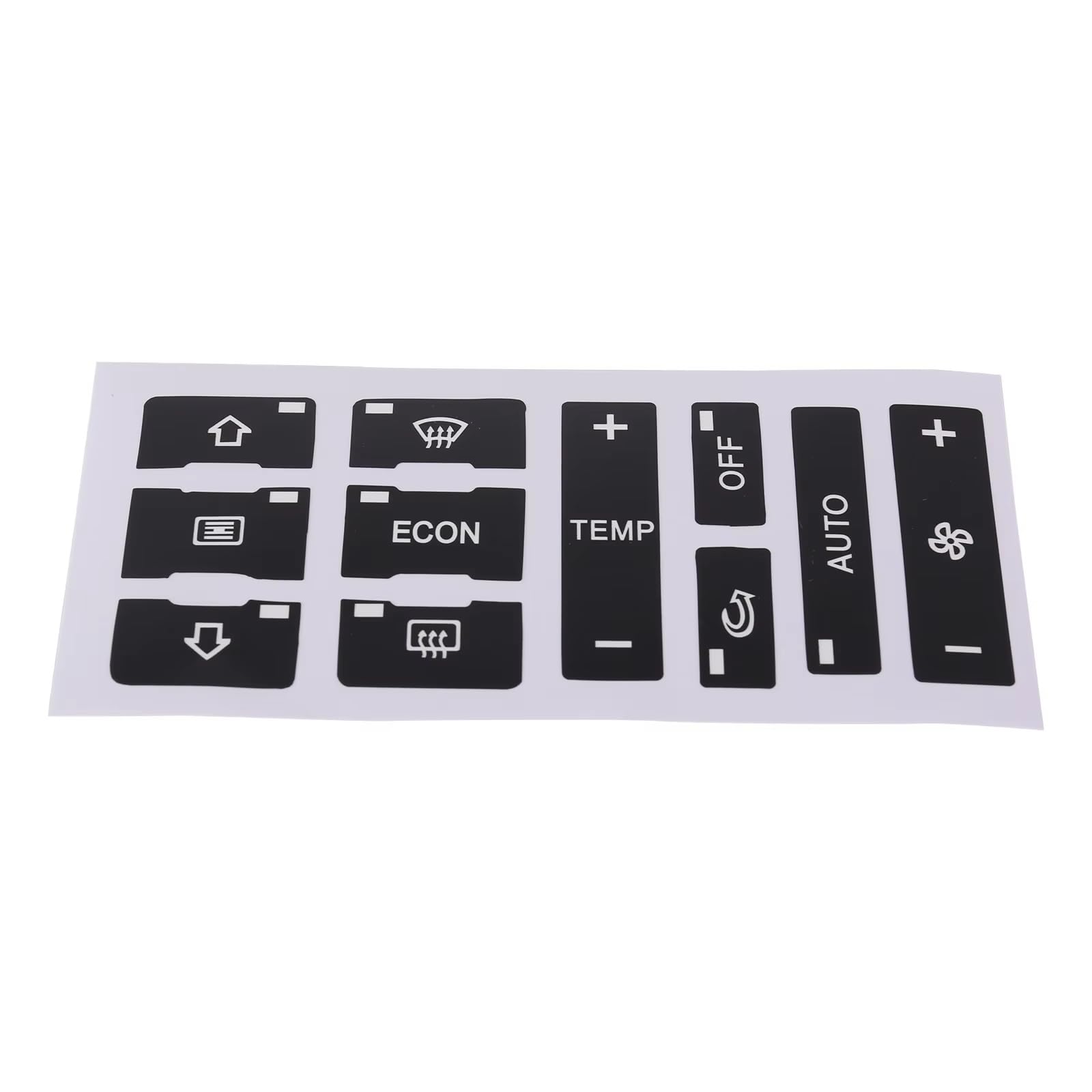 Auto Button Sticker Compatible with for A4 B6 2000 2001 2002 2003 2004 2005 Car Stickers Air Condition Control Switch Button Repair Sticker