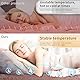 H2 Life Elektrische Heizkissen WäRmedecke Heizdecke,Auto Shutoff,Double 180 * 150cm,4 Heat Settings,Waterproof Safety Electric Protection,Energy Efficient,Auto-Off Timer Bed Heat Blanket,CE RoHS