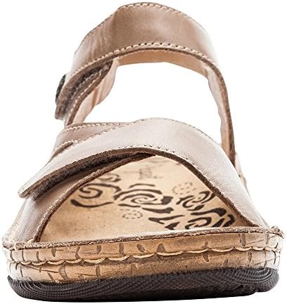 Propét Women's Jocelyn Sandal,Khaki,8.5 X-Wide | Image 4