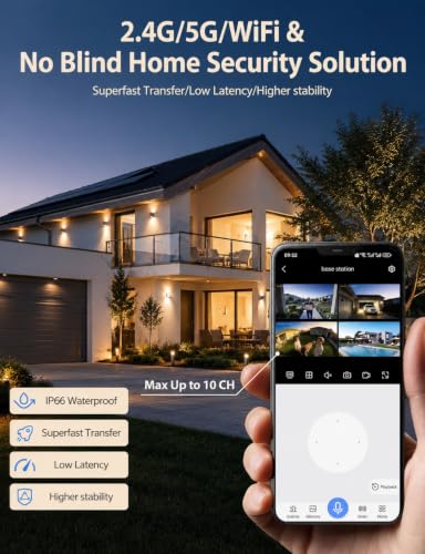 Security Cameras Wireless Outdoor 5G WiFi, Solar Outdoor Camera Wireless - image 6