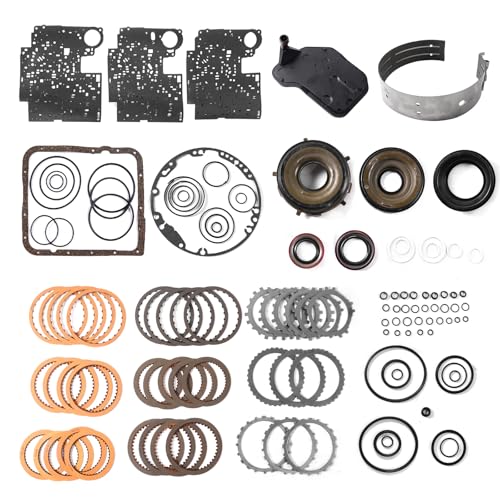 INGKAN 4L60E 4L65E Transmission Master Rebuild Kit w/Filter Fits for Cadillac Escalade Chevy Avalanche Express Silverado Tahoe GMC Savana Sierra Yukon OE 4L60E 4L65E 4L70E 4L75E