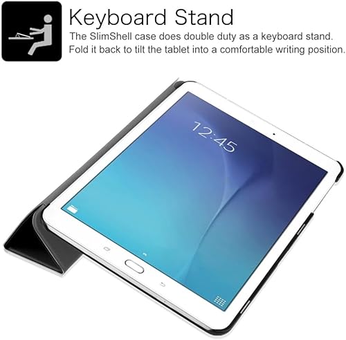 Miniatura 7 de Fintie - Funda delgada para Samsung Galaxy Tab E 96 función atril ultra ligera color negro