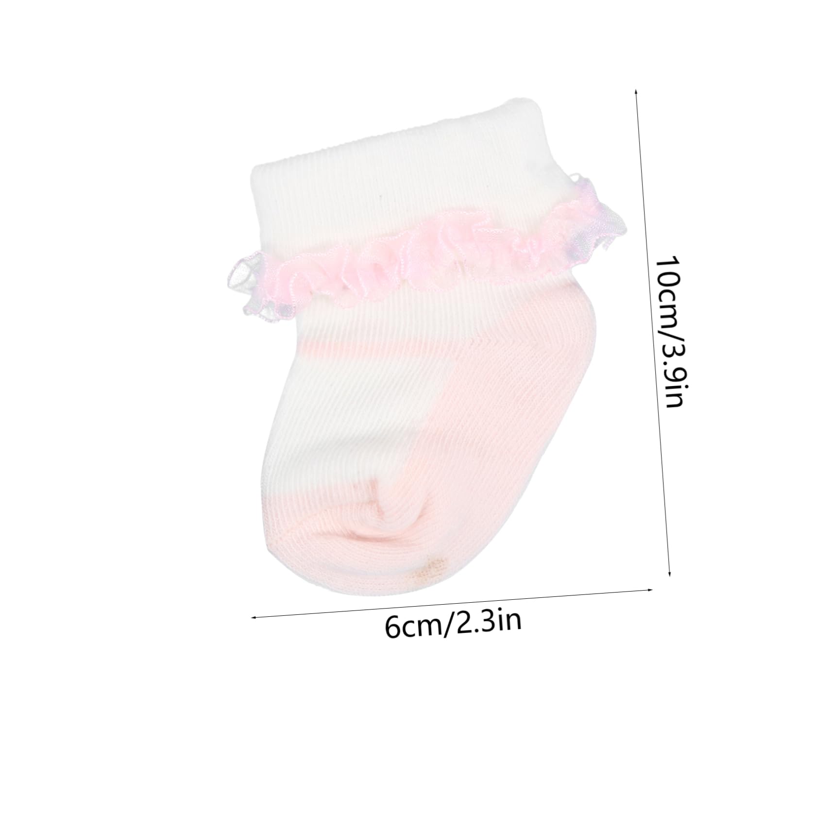 VALICLUD Baby Socks Headband Set 2 Piece Set 0-12 Months Floral Design for Boys and Girls