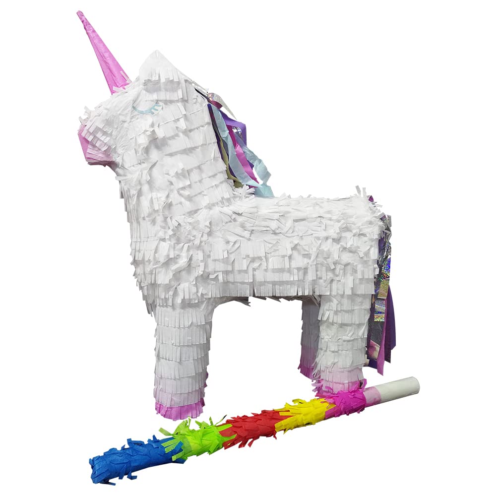 White Unicorn Pinata