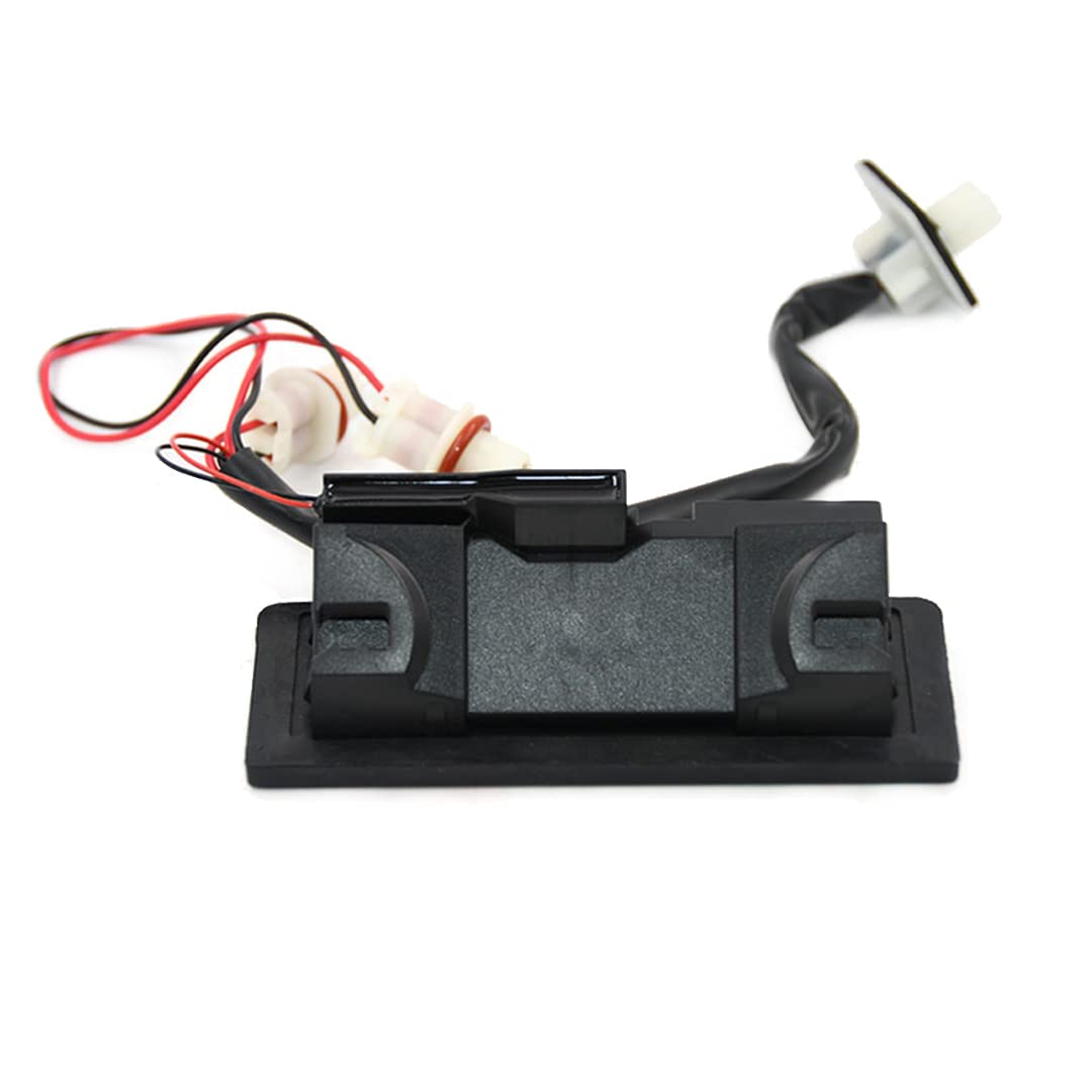 Compatibile con Vauxhall/Opel/Astra H/Zafira B/ASTRAVAN 2004-2010 Interruttore di apertura per portellone posteriore con portalampada e cablaggio interruttore portellone posteriore 13223919