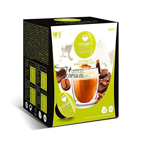 Cápsulas Dolce Gusto®** Origen & Sensations - Cappuccino - 16 unidades (16 tazas)