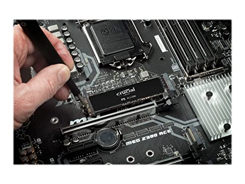 Image of Crucial P5 1TB 3D NAND NVMe Internal SSD, up to 3400MB /s - CT1000P5SSD8