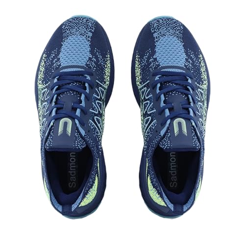 Mens Walking Sneakers-Slip on Sports Fashion Casual Running Shoes Lightweight Breathable Flying Knitting Lace Up Mesh Tennis Gym Athletic3