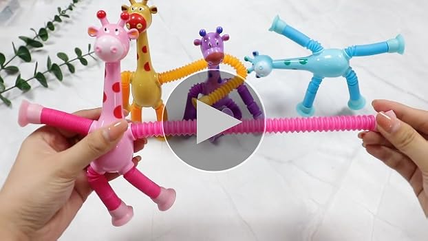 Amazon.com: Kryfa Telescopic Pop Tube Giraffe Toys, Road Trip