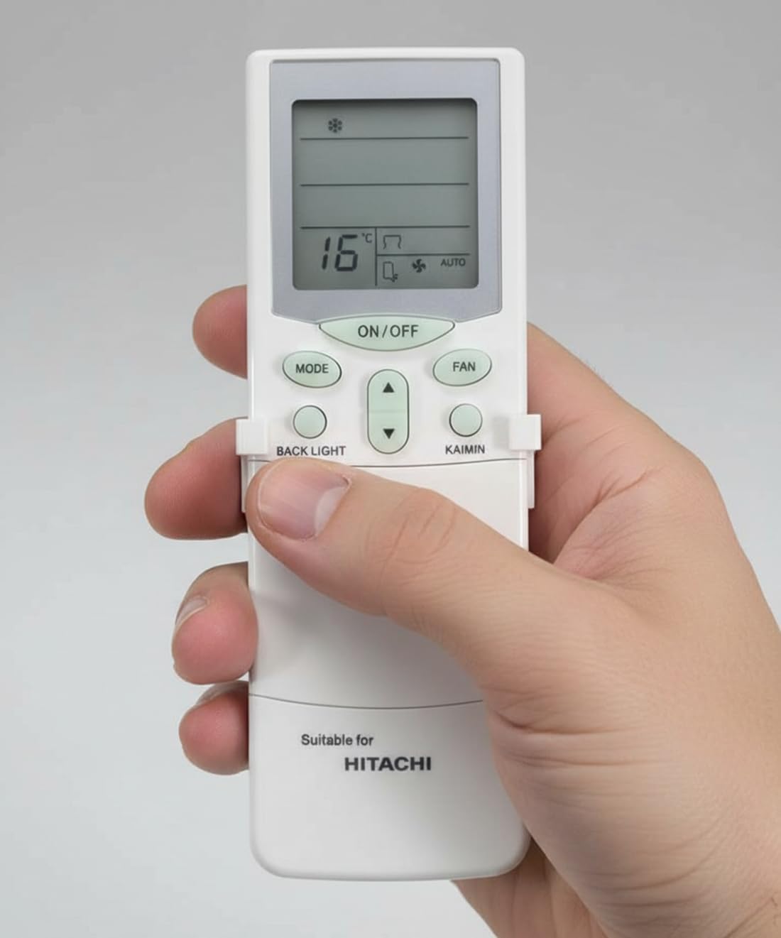 BSPS 5 Years Warranty AC Remote Compatible with Hitachi ac Remote Back Light Function, AC-59 (Suitable with Split & Window Ac 1.5 ton 2 ton 1 ton 1