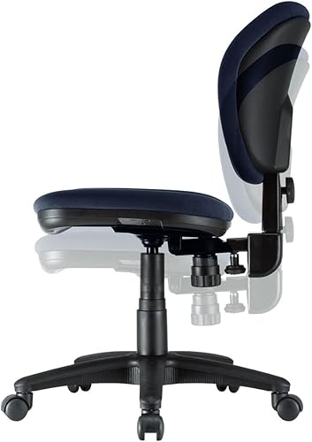 Miniatura 4 de Sanwa Supply SNC-T162BL Silla de oficina (azul)