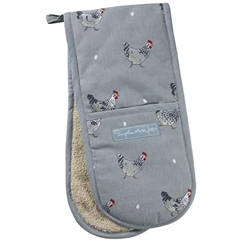 Sophie Allport Chicken Double Oven Gloves Cover