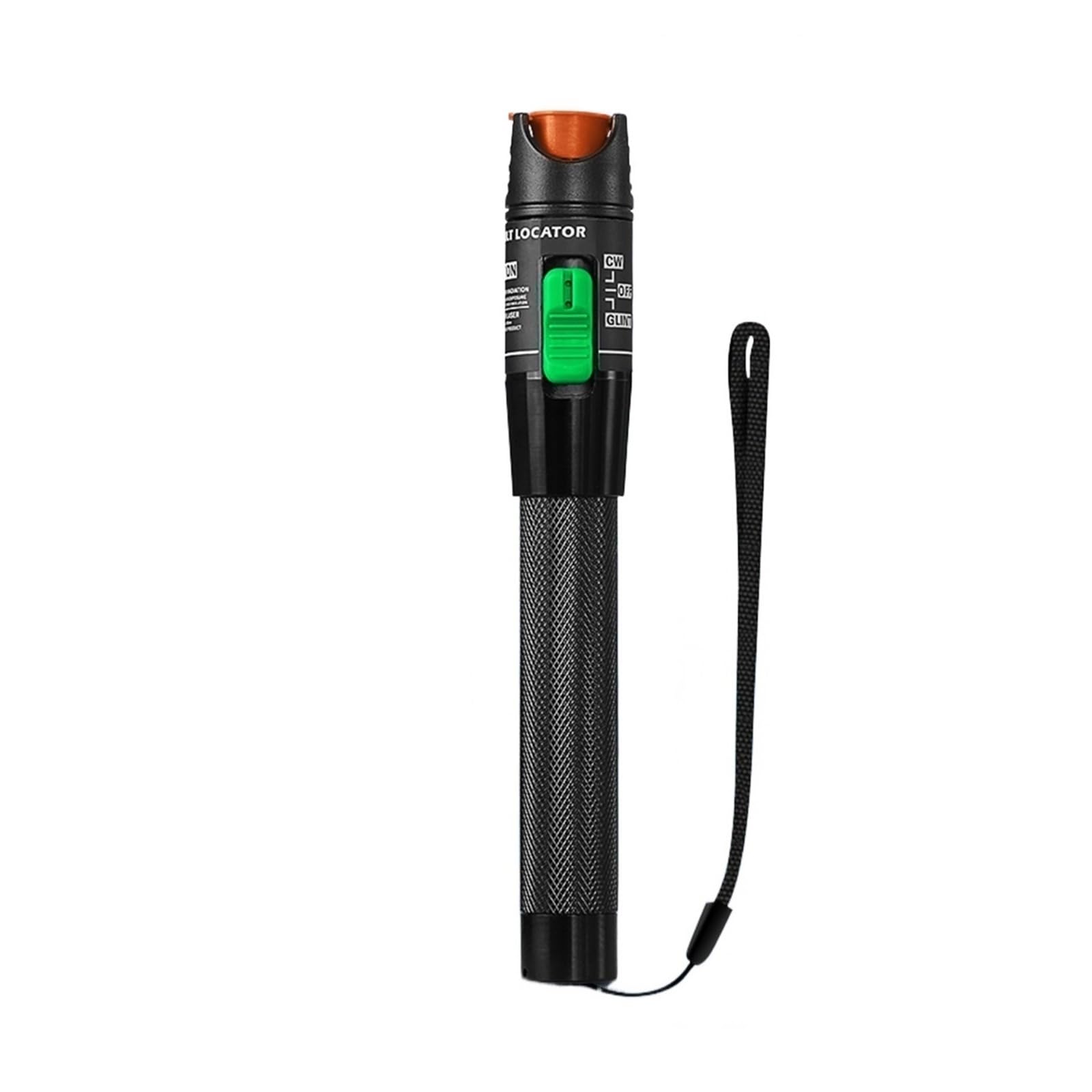 Dikkac 30Mw Vfl Fiber Optic Cable Tester, Aua-Y510a Optical Power Meter(Opm -50 ~+26Dbm)&Visual Fault Locator(50/1/10/20/30Mw Vfl)，Ftth Fiber Tester Tool Kit (Optional)(30Mw Vfl)