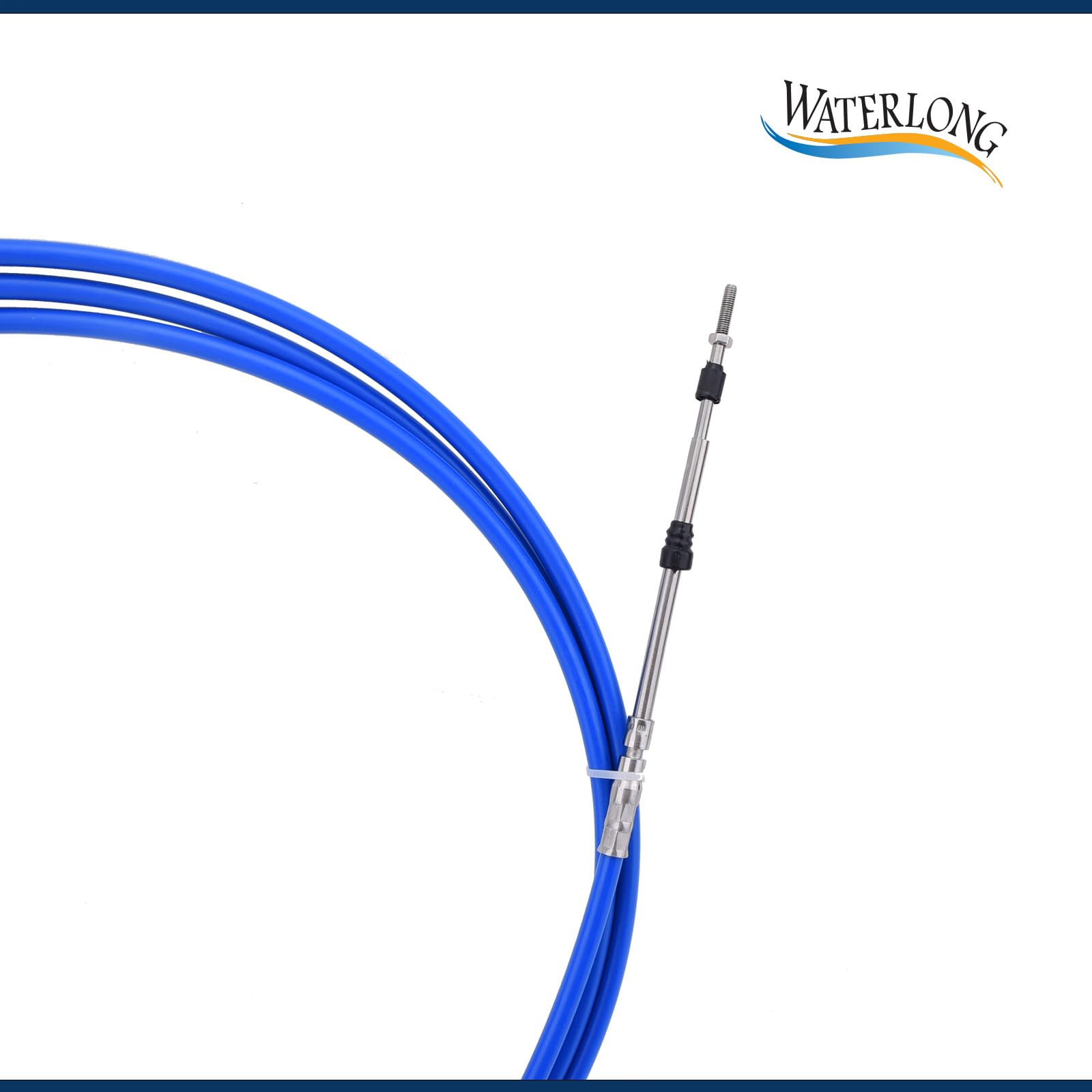 Boat Throttle Control Cable 15 Feet Outboard Rotary Steering Cable for Most Single Station Boats