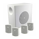 JBL c50pack-wh – 4 Satelliten control52-wh & 1 Subwoofer control50st-wh – Wandlautsprecher, weiß