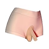 Men's Breathable Ice Silk Boxer Briefs High Elastic Low Rise Boxer Shorts Underwear with Sheath