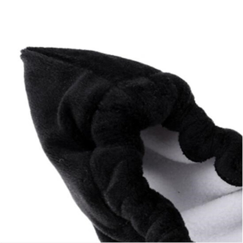 LIUHUO Ice Skate Boot Covers Sold in Pair Terry Cloth Blades Covers (Black)