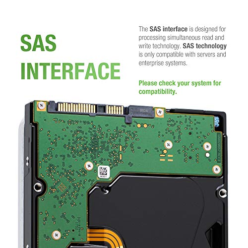 Image of Seagate Enterprise Capacity ST10000NM0096 10TB 7200RPM SAS 12.0 GB /S 256MB Enterprise Hard Drive (Renewed)