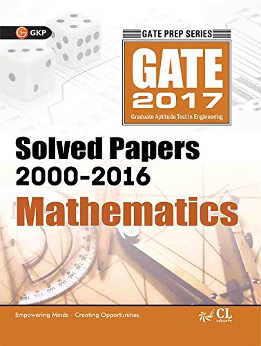 Buy GATE Paper Mathematics 2017( Solved Paper 2000-2016) Book Online at ...