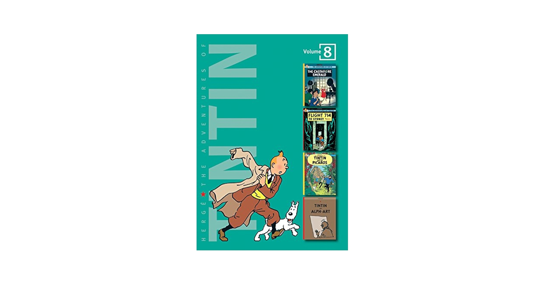 【中古】 ADVENTURES OF TINTIN VOLUME #8(H)/FARSHORE BOOKS (UK)/HERGE 中古】 ADVENTURES OF TINTIN VOLUME #8(H)/FARSHORE BOOKS (UK