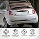 Abschlepphakenabdeckung Kompatibel mit FIAT 500 2007-2012, Abschleppösenabdeckung Anhängerkupplungsabdeckung
