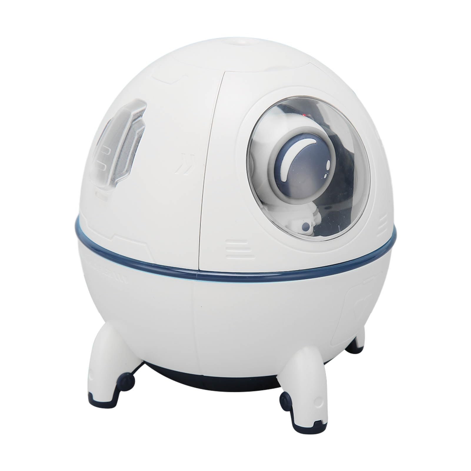 Acouto Humidificador de Aire de Cápsula Espacial, Material ABS, Niebla de Dos Niveles para Oficina y Coche, Humidificadores Portátiles de Niebla Fría con Batería de 1200 MAh