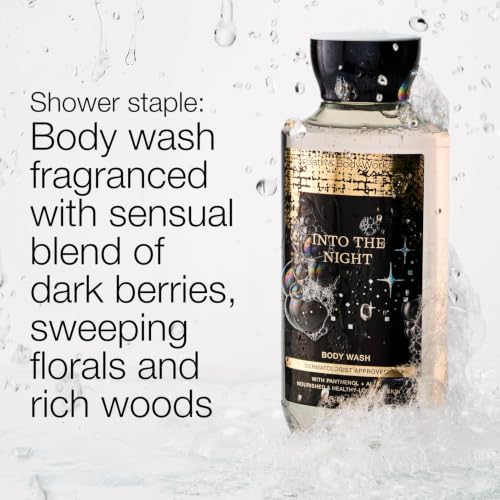 Bath & Body Works Body Wash, Into the Night, 10 fl oz, 2 Pack - image 2