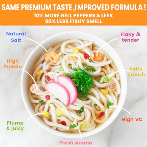Image of Yimi Seafood Dehydrated Vegetables 10 kinds Freeze Dried Shrimp Mix Soup