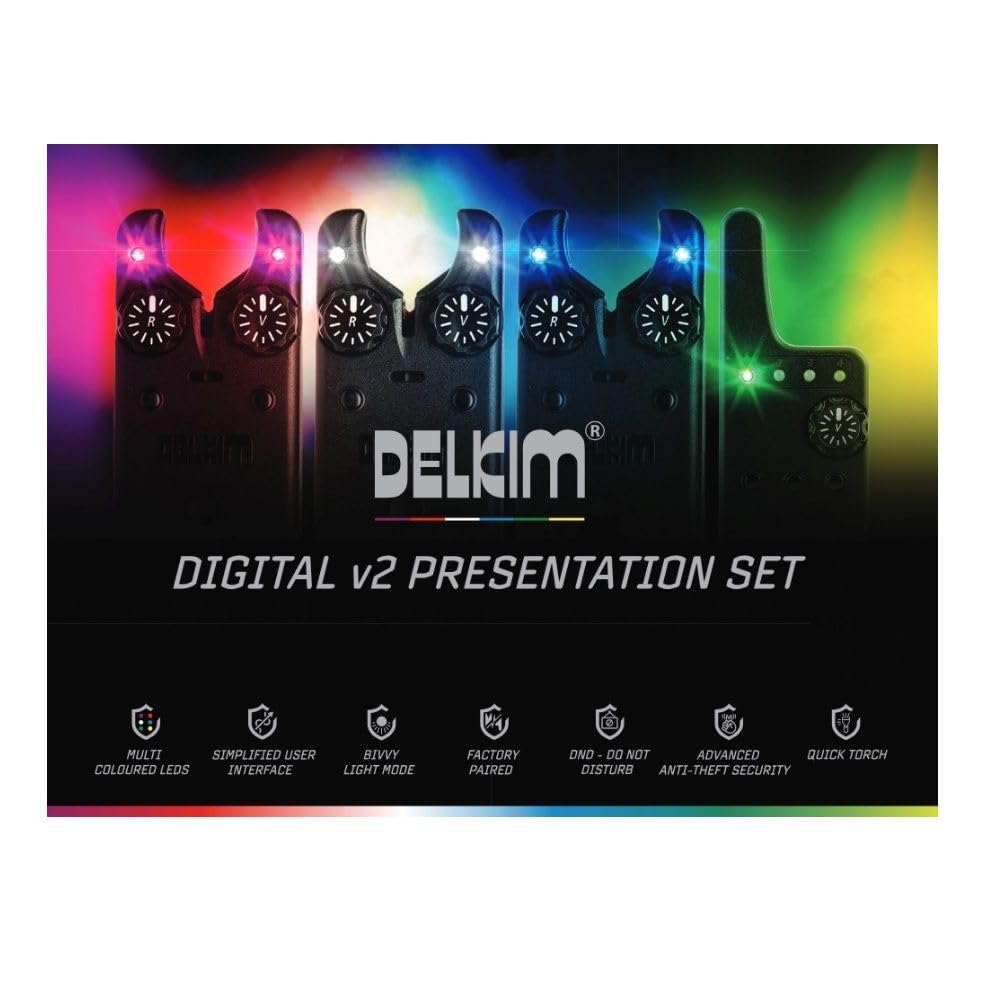 DelkimTXi-D v2 Digital Bite Alarm Presentation Set