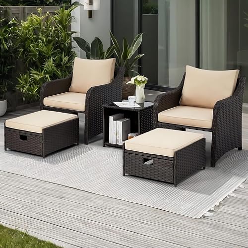 Outdoor Sofa 2 Seater for Balcony, Garden | Balcony Chair Table S...