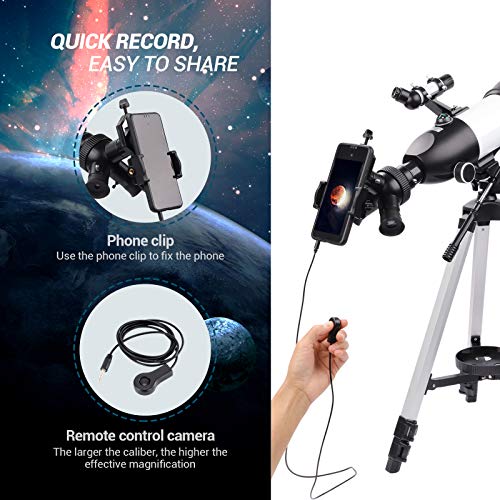 Teleskop für Astronomie für Kinder & Kinder & Erwachsene Anfänger – Bild 7