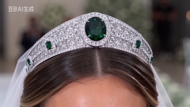 The Greville Emerald Kokoshnik Replica Tiara,Princess Eugenie
