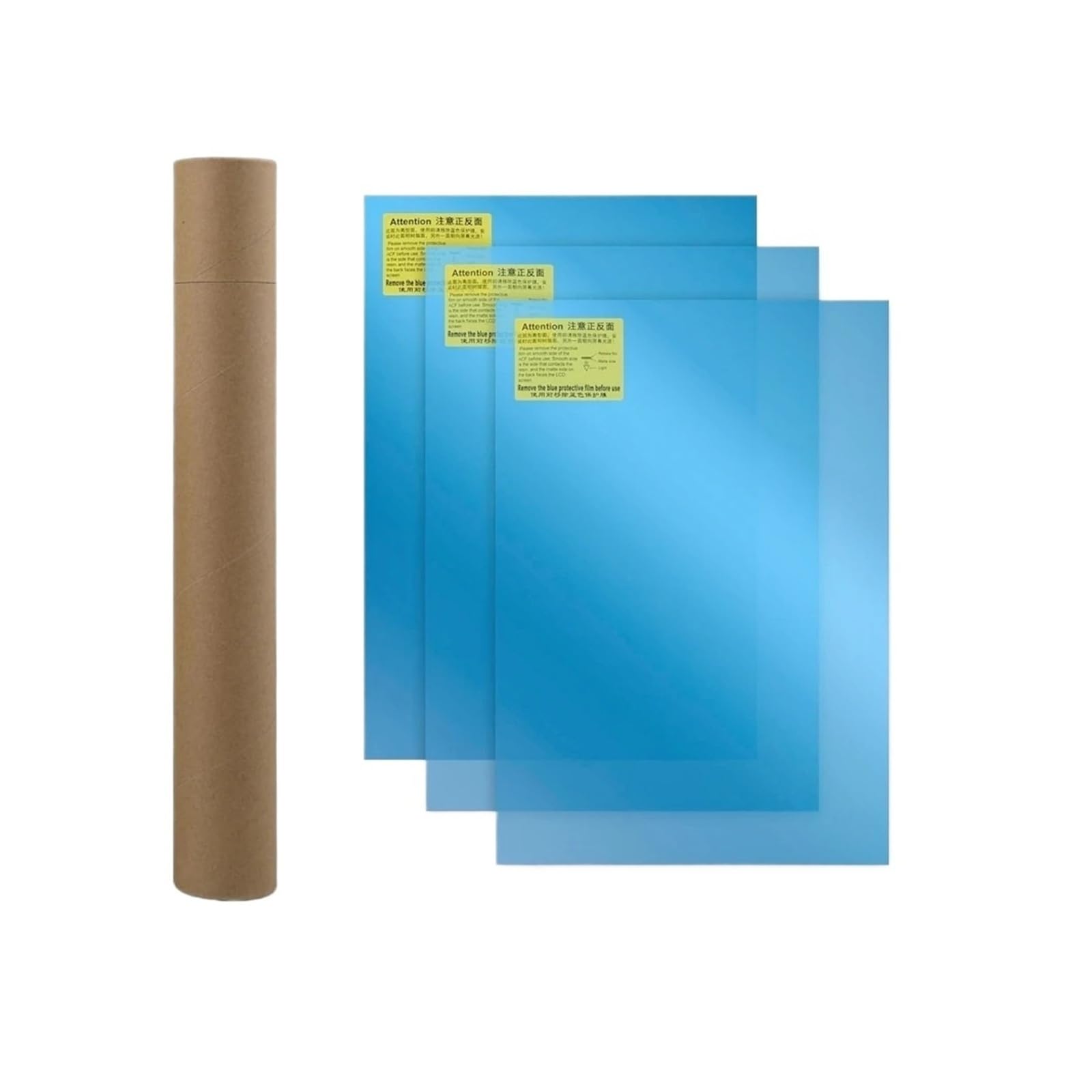 Compatible con Phrozen, Compatible con Anycubic, película ACF 3 piezas | Película de tamaño A4, hoja de 210×290 mm, capa de liberación de resina, compatible con M5s Pro 4K