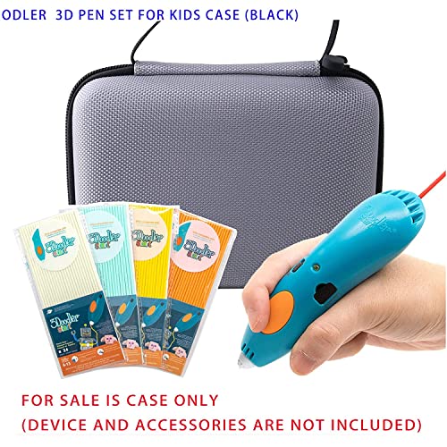 Image of Hard EVA Travel Case for 3Doodler Start Essentials 3D Pen Set for /Q15001 Digital Oscilloscope Case.(Grey)