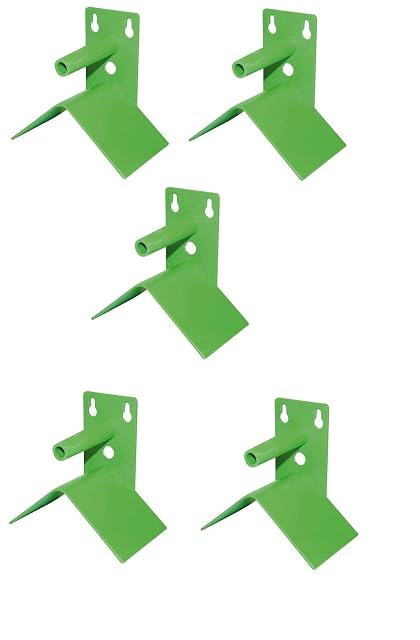 PCMOVILES Pack de 5 Posa Aves/Perchas para Pajareras - Soporte de Plástico Resistente para Pájaros
