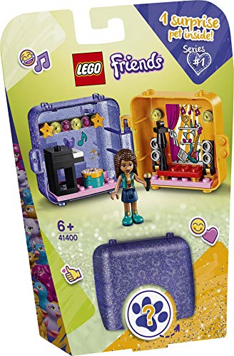 Friends Il Cubo dell'Amicizia di Andrea Playset Collezionabile per Creare Mille Avventure, Ogni Cubo Contiene 1 Sorpresa Segreta- Aprilo per Scoprire Quale, 41400 - Lego - Immagine 7