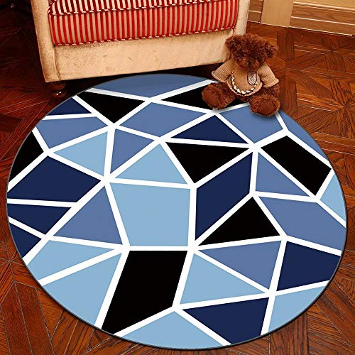 Tapis de salon géométrique de qualité supérieure épais de 0.7cm et doux