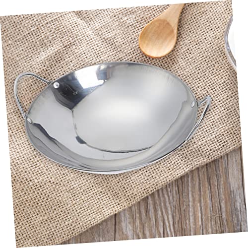 Wok de Acero Inoxidable para Cocina, Set 2 piezas miniatura 3