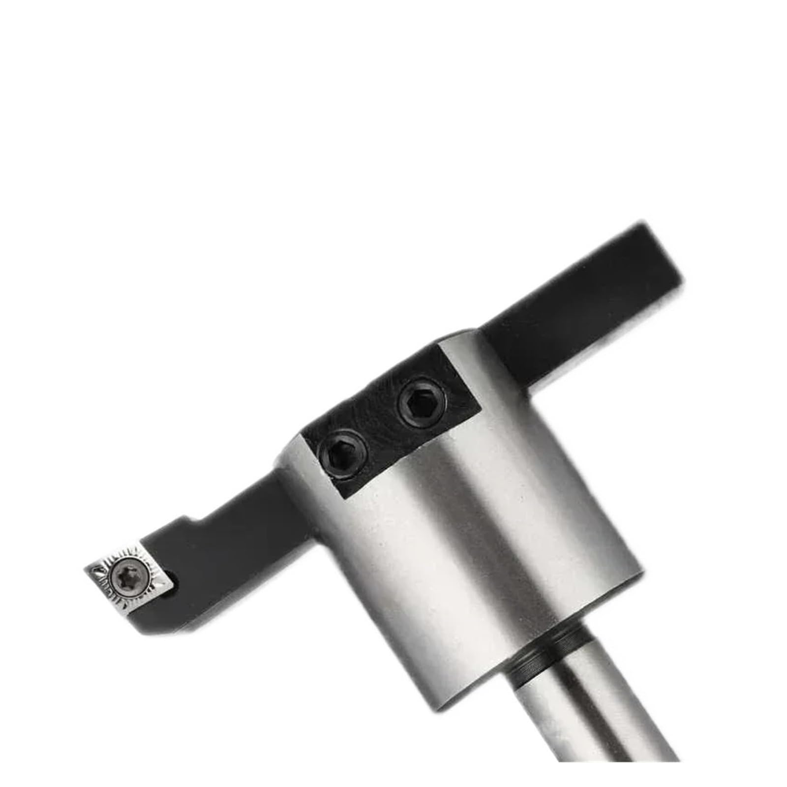 Torno, Máquina De Torno, Fresado, Tamaño Ajustable, Superficie Vuelo, Barra Corte Suave, Centro Mecanizado, Cabezal Frontal, para bricolaje CNC mecanizado madera piedra(Silver)