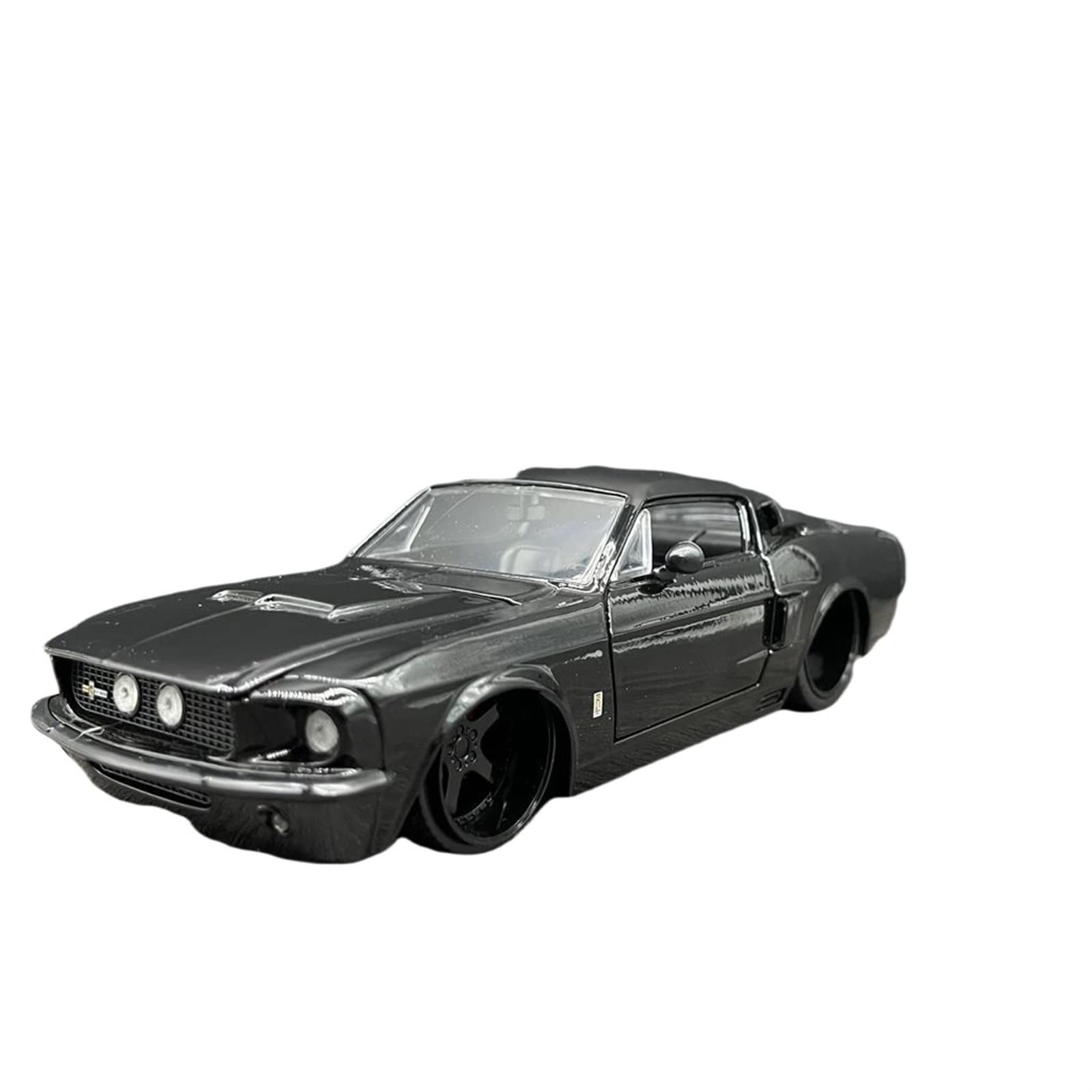 RCESSDscale car model 1:24 For Ford Mustang Shelby GT500KR Alloy Vehicle Model Die Cast Miniature Replica Car Model Car collect vehicles (Color : B)