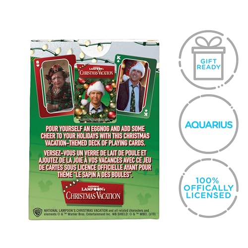 Baraja de Cartas Christmas Vacation Poker AQUARIUS miniatura 7