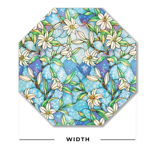 Película para ventana octagonal de 24 pulgadas miniatura 2