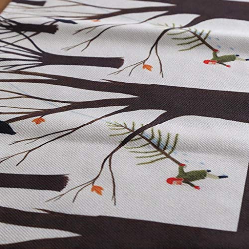 Chemin de table MU Maison nappe épaisse pour protéger table basse des rayures de plats - 3
