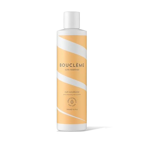 Acondicionador para rizos Bouclème - Hidratante y fortalece para cabello seco y dañado - Reduce los enredos - 97% ingredientes derivados