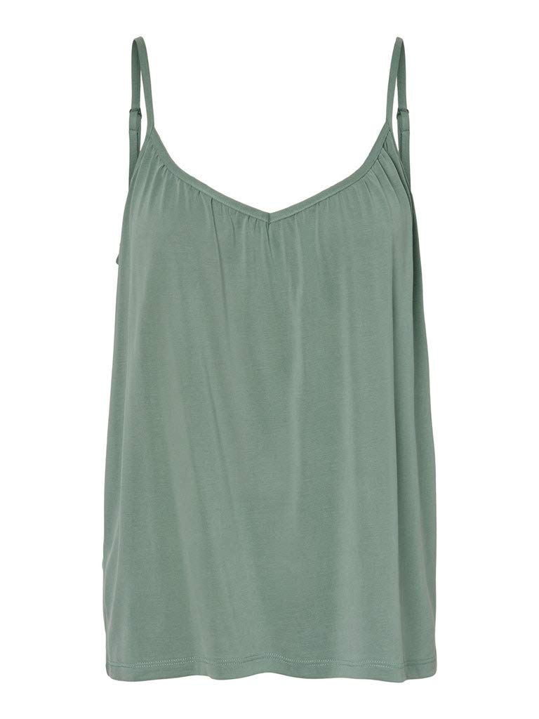 Vero Moda Women's Vmfilli Singlet Ga Noos Vest, Laurel Wreath, XS UK