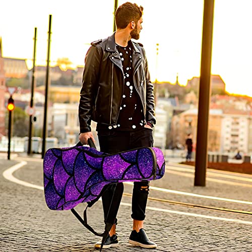Housse pour guitare acoustique – Rembourrage épais – Imperméable – Double bandoulière réglable – Violet et violet… - Les Beatles, Paul McCartney, John Lennon, RIngo Starr, George Harrison Housse pour guitare acoustique - Rembourrage épais - Imperméable - Double bandoulière réglable - Violet et violet… – Image 7