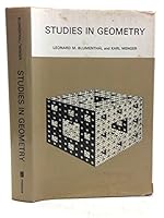 Studies in Geometry (Books in Mathematics) 0716704374 Book Cover